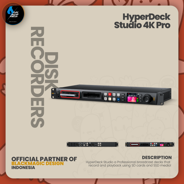 Blackmagic Design Hyperdeck Studio 4K Pro